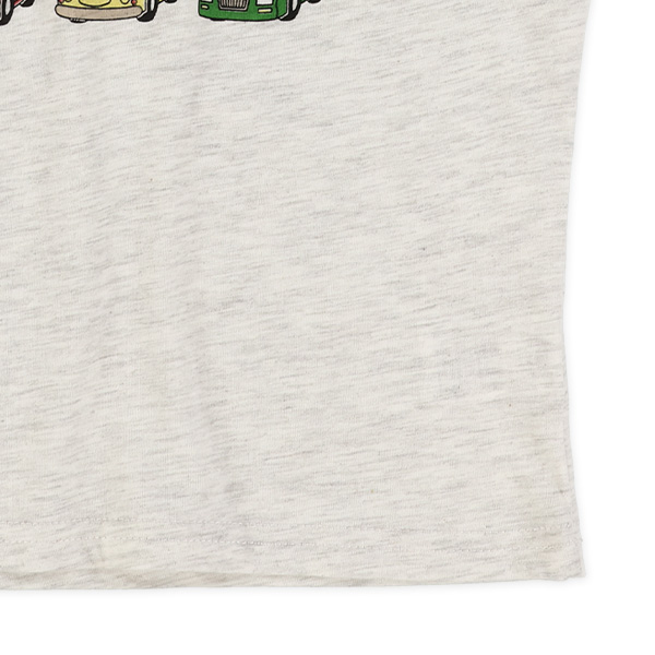 くまトリオくるま半袖Tシャツ
