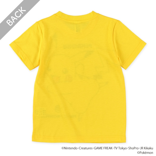 プリント半袖Tシャツ（ピカチュウ）