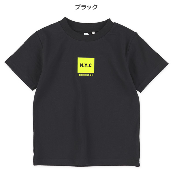 N.Y.Cボックスロゴ半袖Tシャツ