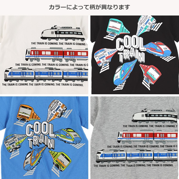 のりものミックス半袖Tシャツ