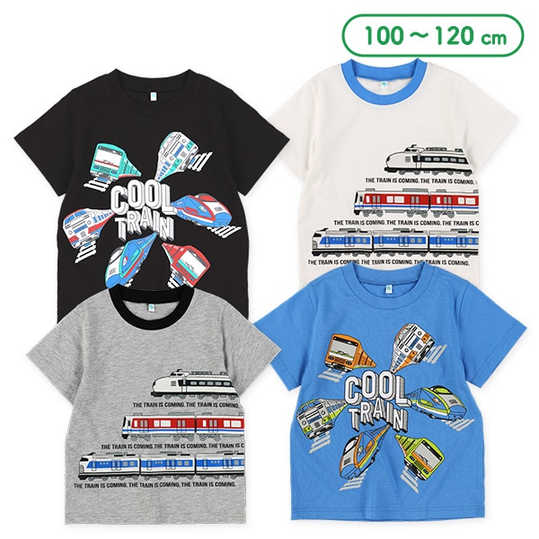 のりものミックス半袖Tシャツ