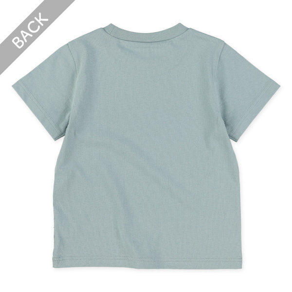 線路サークルプリント半袖Tシャツ