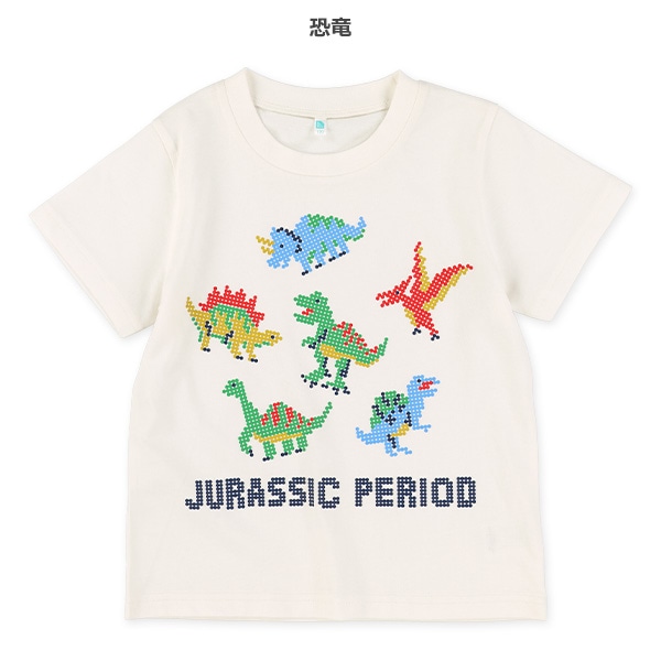 ドット集合半袖Tシャツ