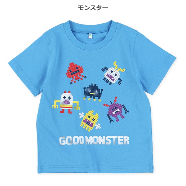 ドット集合半袖Tシャツ