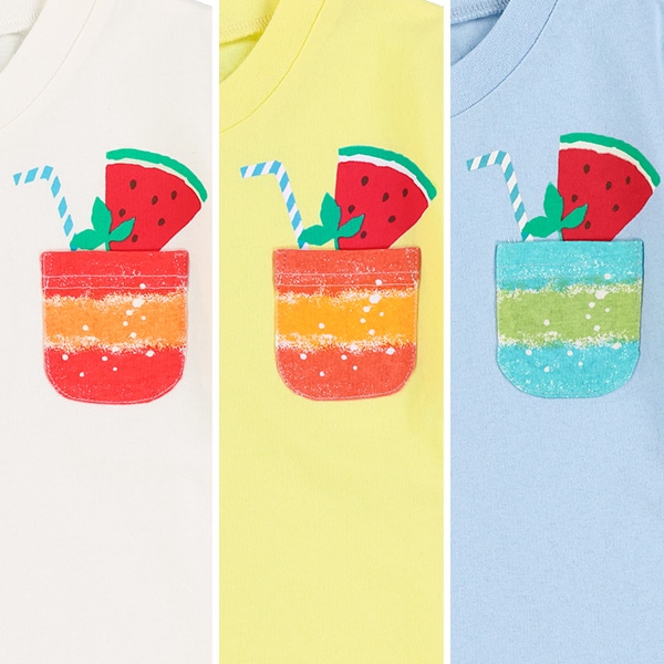 ボーイズポケットドリンク半袖Tシャツ