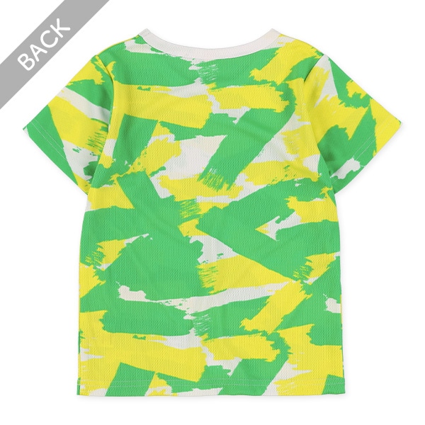 メッシュペンキ半袖Tシャツ