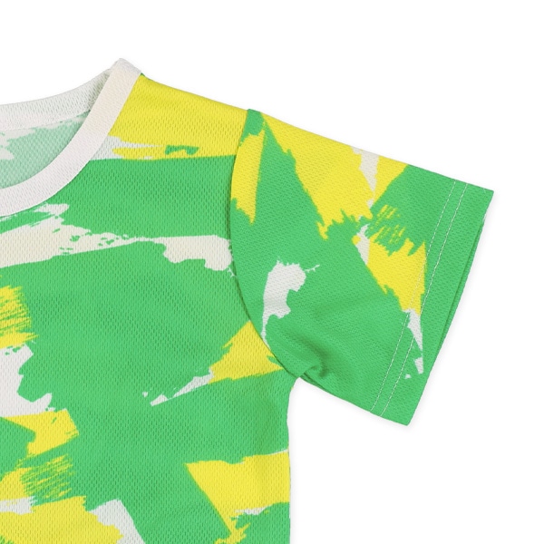 メッシュペンキ半袖Tシャツ
