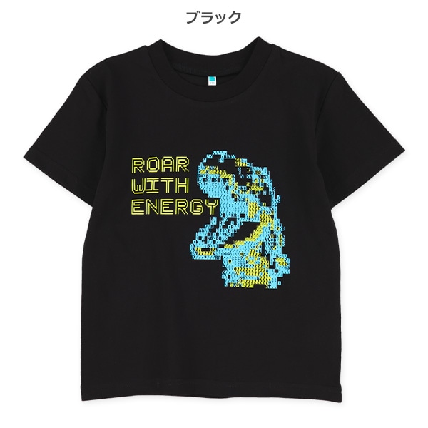 アスキー恐竜半袖Tシャツ
