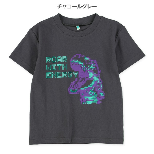 アスキー恐竜半袖Tシャツ