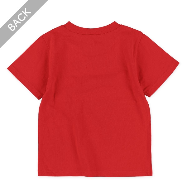 バイク英字プリント半袖Tシャツ