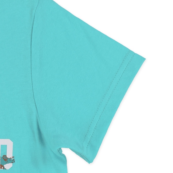 ロゴ恐竜プリント半袖Tシャツ