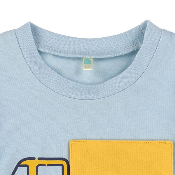 くるま恐竜知育半袖Tシャツ