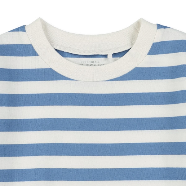 シングルボーダー半袖Tシャツ