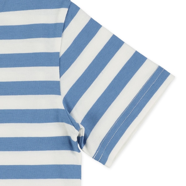 シングルボーダー半袖Tシャツ