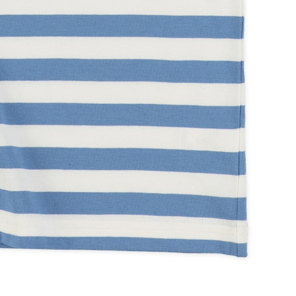 シングルボーダー半袖Tシャツ