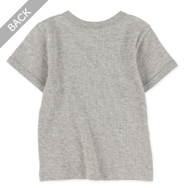 ワッフル半袖Tシャツ