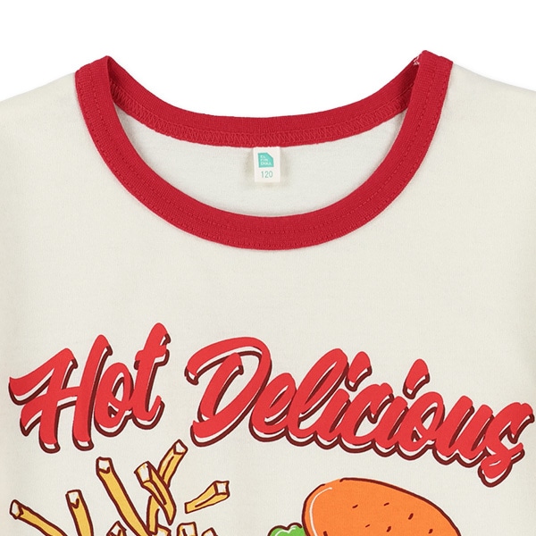 ハンバーガー半袖Tシャツ