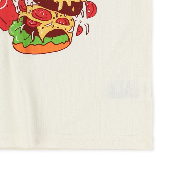 ハンバーガー半袖Tシャツ