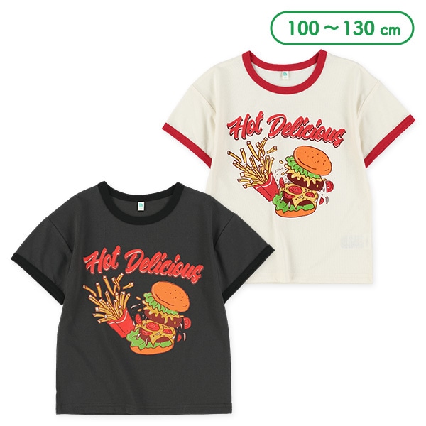 ハンバーガー半袖Tシャツ
