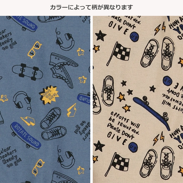 スニーカースケボー半袖Tシャツ