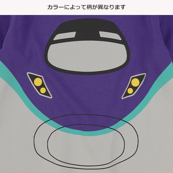 着ぐるみ風電車半袖Tシャツ