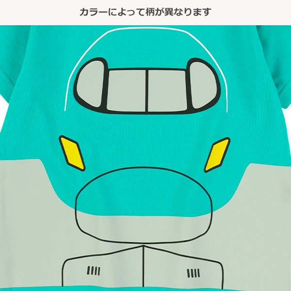 着ぐるみ風電車半袖Tシャツ
