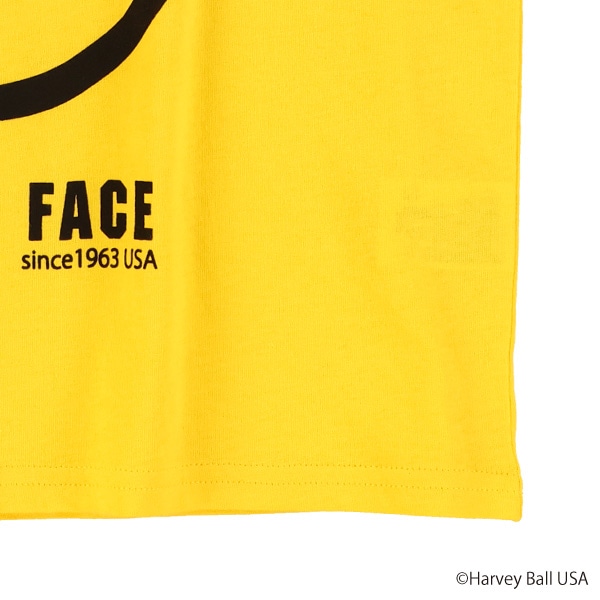 スマイリーフェイス半袖Tシャツ