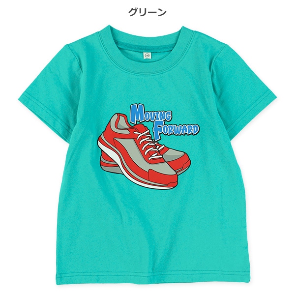 シューズ柄半袖Tシャツ