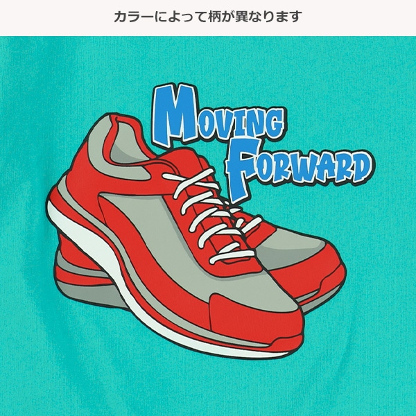 シューズ柄半袖Tシャツ