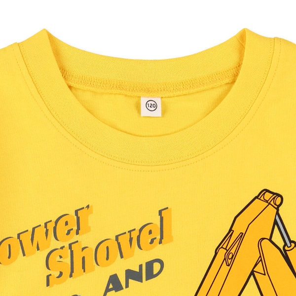 はたらくくるまビッグプリント半袖Tシャツ