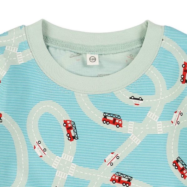 のりもの総柄半袖Tシャツ