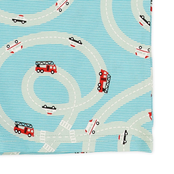 のりもの総柄半袖Tシャツ