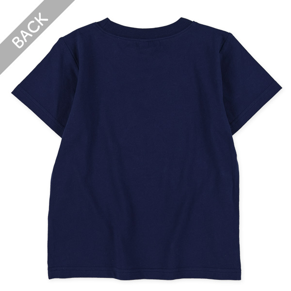 ヨットチェーンステッチ刺繍半袖Tシャツ