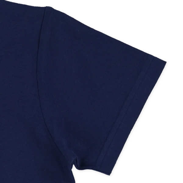 ヨットチェーンステッチ刺繍半袖Tシャツ