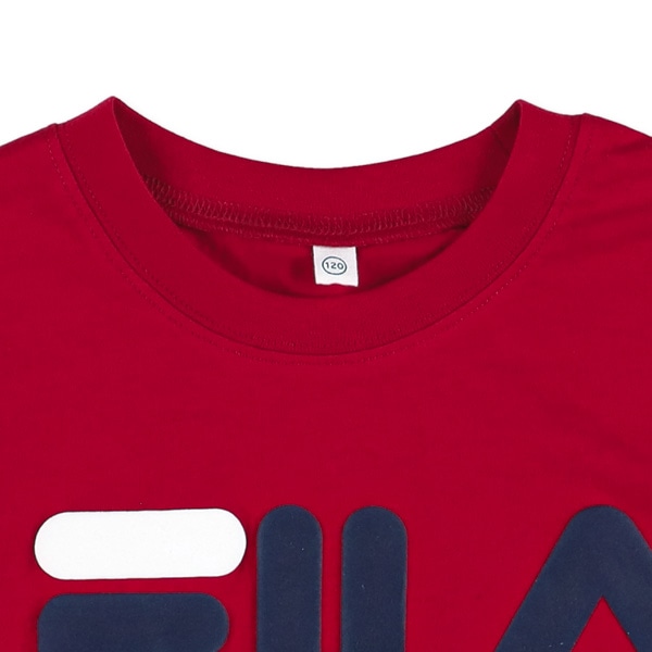 FILA）発泡プリント半袖Tシャツ