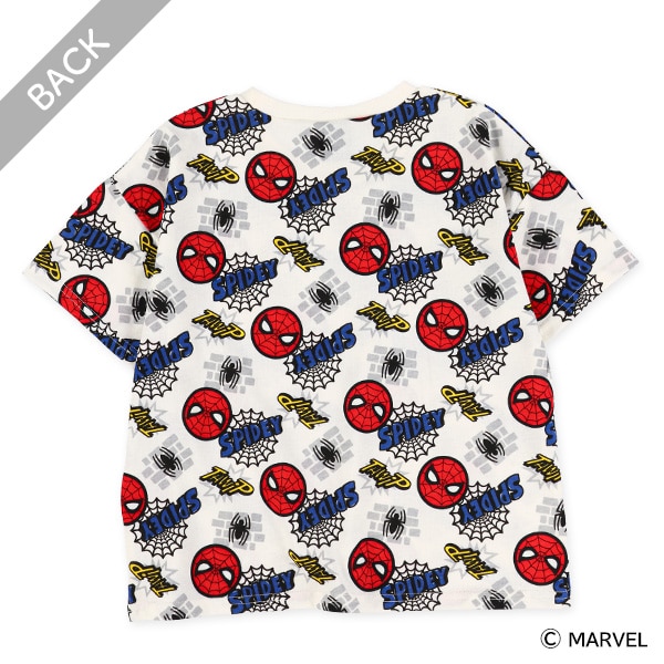 総柄半袖Tシャツ（スパイダーマン）