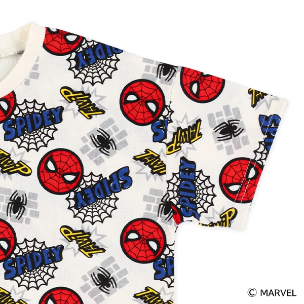 総柄半袖Tシャツ（スパイダーマン）