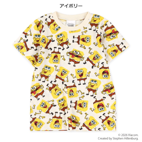 半袖Tシャツ（スポンジボブ）