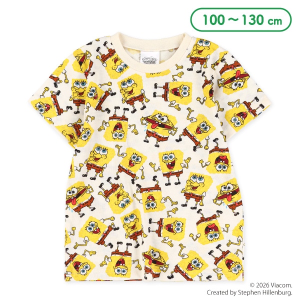 半袖Tシャツ（スポンジボブ）
