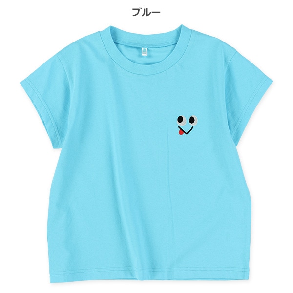 刺繍半袖Tシャツ