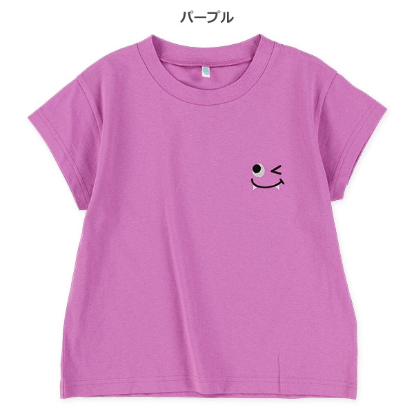 刺繍半袖Tシャツ