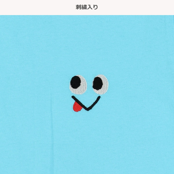 刺繍半袖Tシャツ