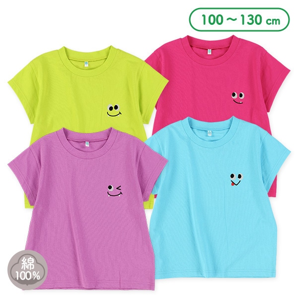 刺繍半袖Tシャツ