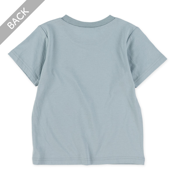 線路サークルプリント半袖Tシャツ