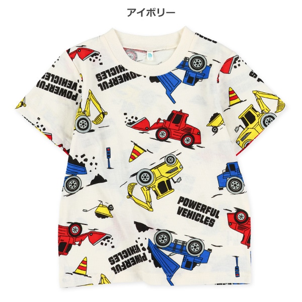 総柄ビッグ半袖Tシャツ