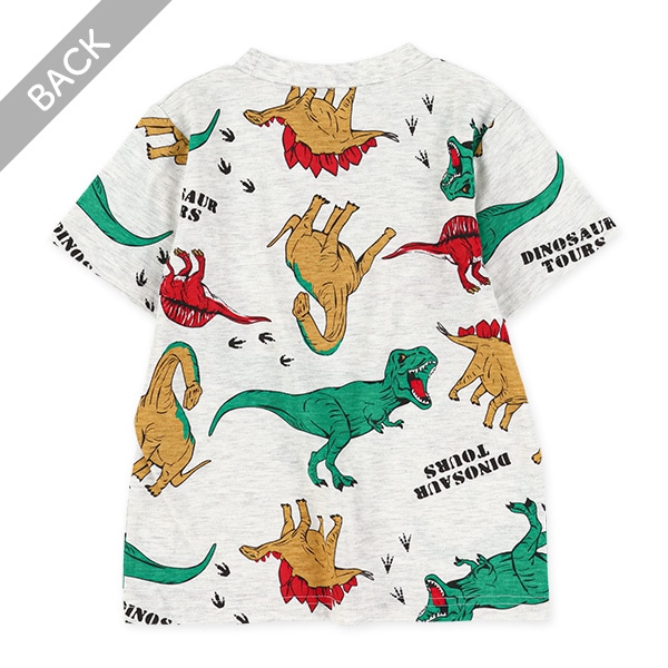 総柄ビッグ半袖Tシャツ