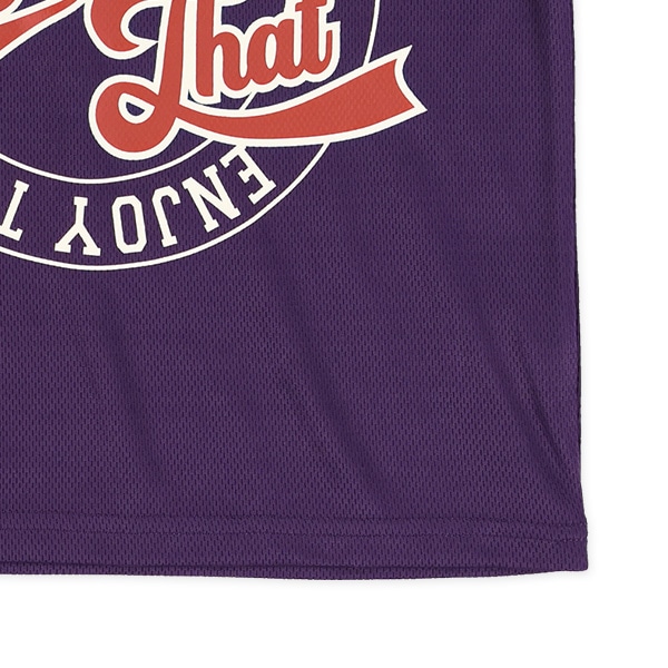 メッシュフロントロゴ半袖Tシャツ