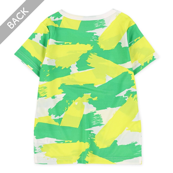 メッシュペンキ半袖Tシャツ