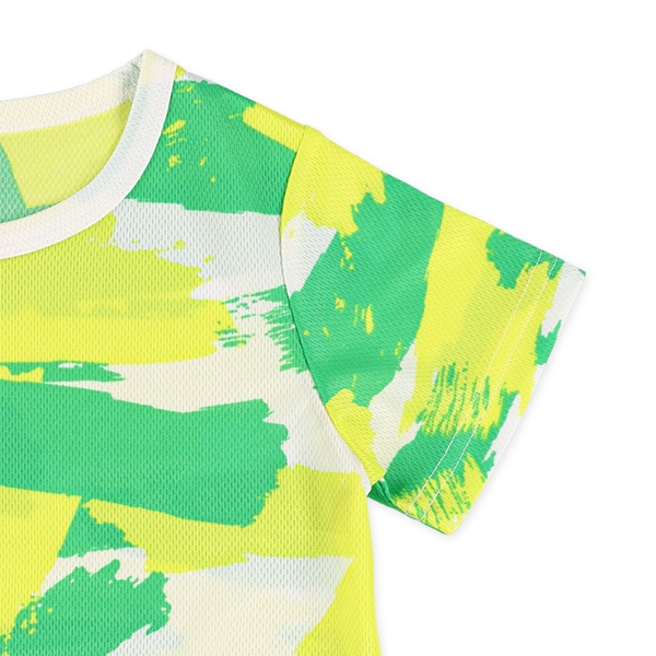 メッシュペンキ半袖Tシャツ