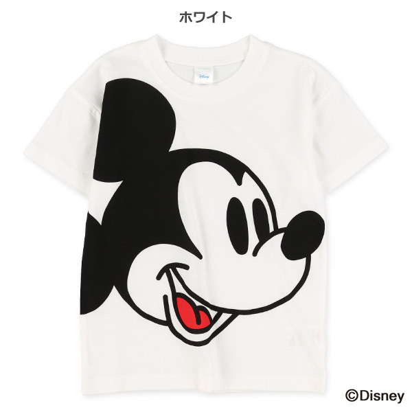 ビッグフェイス半袖Tシャツ（ミッキーマウス）